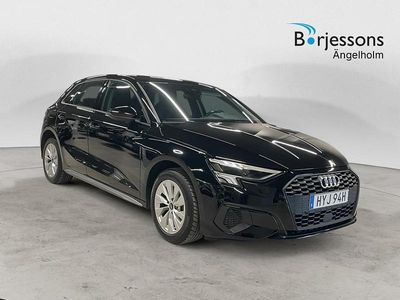 Begagnad Audi A3 Proline 207 HK (152 kW) 2023 Svart Sedan