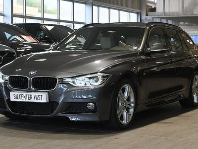 Grå (mineralgrå metallic) Begagnad 2018 BMW 320 M Sport Kombi | 229 000 kr (Marknadspris)
