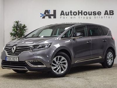 Begagnad Renault Espace Zen 160 HK (117 kW) 2015 Grå Minibuss