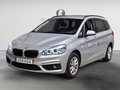 Begagnad BMW 218 Gran Tourer Advantage 136 HK (100 kW) 2017 Silver Minibuss