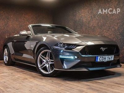 Begagnad Ford Mustang GT Convertible 450 HK (330 kW) 2020 Grå Cab