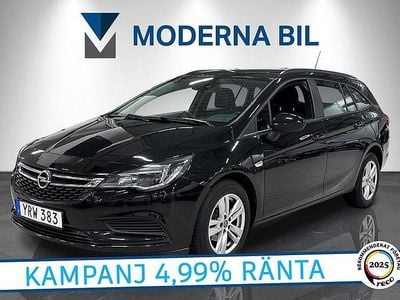 Begagnad Opel Astra Enjoy 125 HK (91 kW) 2017 Svart Kombi