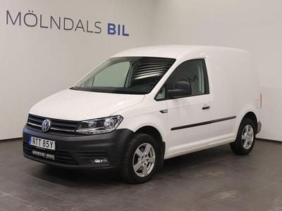 Vit Begagnad 2020 VW Caddy Minibuss | 134 900 kr (Marknadspris)
