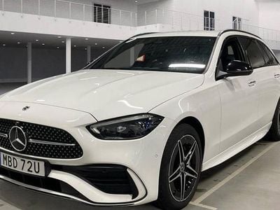 Vit Begagnad 2022 Mercedes C300 Premium Kombi | 409 000 kr