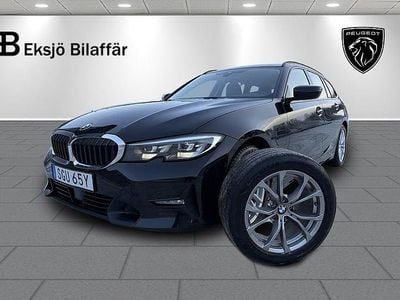 Svart Begagnad 2021 BMW 330e Sport Line Kombi | 249 500 kr (Bra pris)