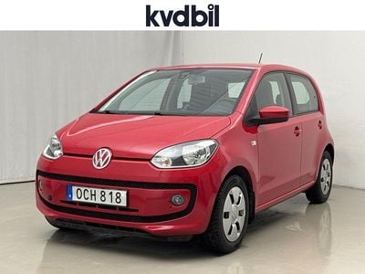 Röd Begagnad 2016 VW up! high up! Halvkombi | 59 000 kr (Marknadspris)
