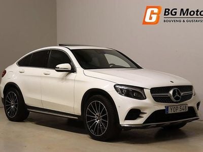 Vit Begagnad 2017 Mercedes GLC250 AMG Sportkupé | 319 800 kr (Lite dyr)