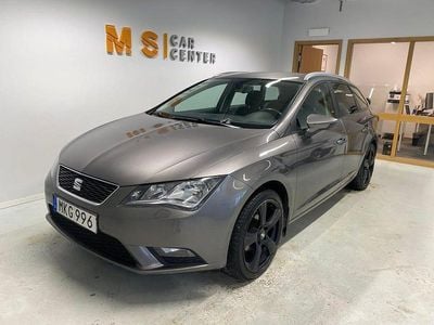 Begagnad Seat Leon ST Style 105 HK (77 kW) 2014 Mörkgrå Kombi