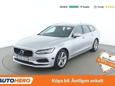 Begagnad Volvo V90 Momentum 192 HK (141 kW) 2018 Silver Kombi