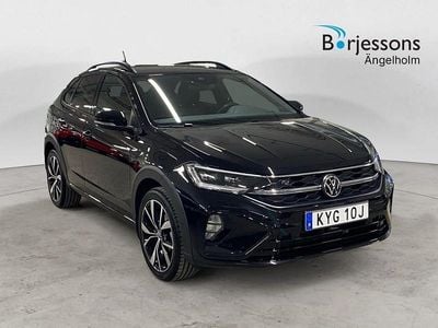 Svart Begagnad 2024 VW Taigo R-line SUV | 269 000 kr (Marknadspris)