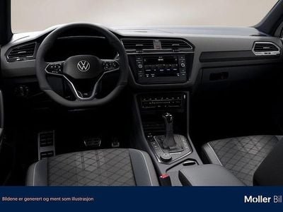 Vit Begagnad 2021 VW Tiguan R-line SUV | 354 000 kr (Dyr)