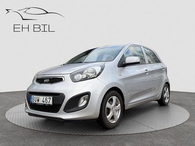 Begagnad Kia Picanto 68 HK (50 kW) 2013 Grå Halvkombi