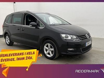 Begagnad VW Sharan 150 HK (110 kW) 2016 Svart Minibuss