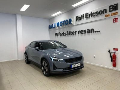 Grå Begagnad 2023 Polestar 2 Long Range Single Motor Halvkombi | 339 500 kr (Marknadspris)