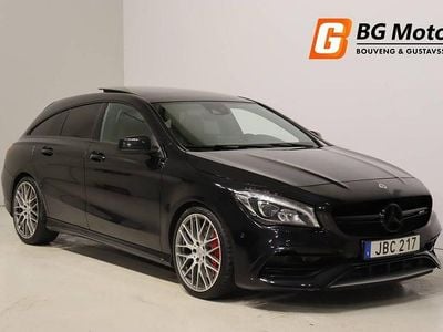 Svart Begagnad 2017 Mercedes CLA45 AMG AMG Kombi | 289 900 kr (Marknadspris)