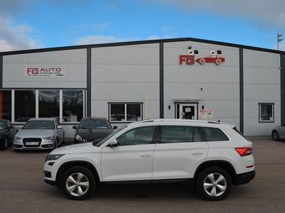 begagnad Skoda Kodiaq 2.0 TDI 4x4 190 hk 7-sits D-Värmare Canton Drag