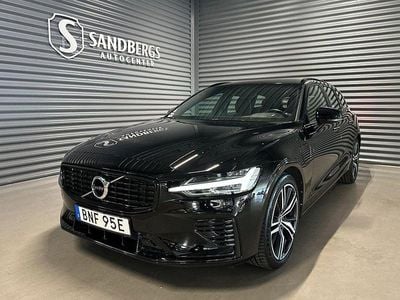 Svart Begagnad 2021 Volvo V60 R-Design Kombi | 354 500 kr (Lite dyr)