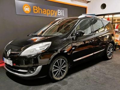 Svart Begagnad 2013 Renault Grand Scénic III Bose Edition Minibuss | 59 900 kr (Bra pris)
