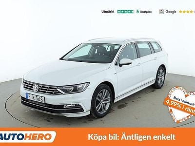 Begagnad VW Passat Highline 192 HK (141 kW) 2017 Vit Kombi
