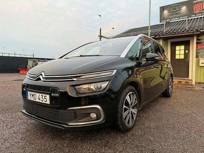 Svart Begagnad 2017 Citroën Grand C4 Picasso Minibuss | 64 900 kr (Dyr)