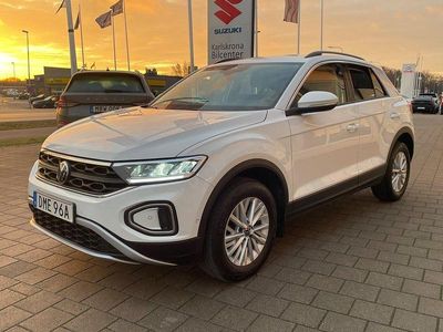 Vit Begagnad 2022 VW T-Roc SUV | 179 000 kr (Bra pris)
