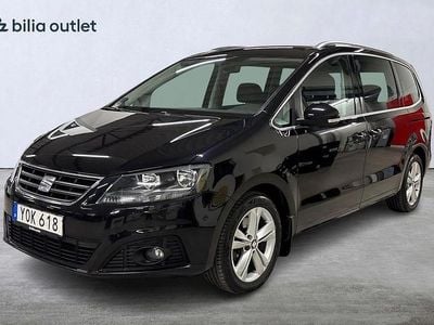 Svart Begagnad 2017 Seat Alhambra Minibuss | 199 000 kr (Bra pris)