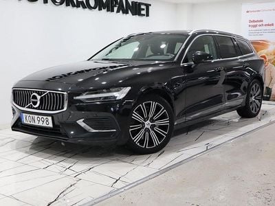 Svart Begagnad 2021 Volvo V60 Inscription Kombi | 299 900 kr (Bra pris)