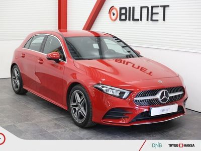 begagnad Mercedes A180 7G DCT AMG Line 18" Kamera Navi 1-ägare