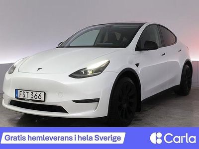 Vit Begagnad 2023 Tesla Model Y Long Range AWD SUV | 383 990 kr (Marknadspris)