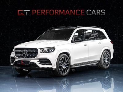 begagnad Mercedes GLS350 GLS350 Benzd 6-sits AMG Pano Burmester HuD Drag 2020, SUV