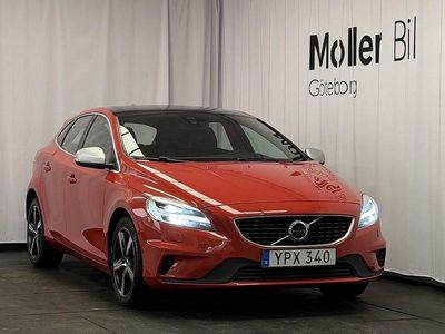 Begagnad Volvo V40 R-Design 152 HK (111 kW) 2017 Röd