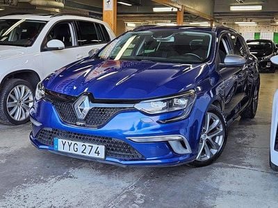 Begagnad Renault Mégane GrandTour GT 205 HK (150 kW) 2017 Blå Kombi