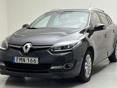 Begagnad Renault Mégane III LIMITED 115 HK (84 kW) 2015 Mörkgrå Kombi