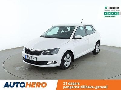 Vit Begagnad 2018 Skoda Fabia Style Halvkombi | 139 000 kr (Marknadspris)