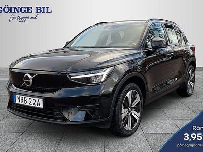 Begagnad Volvo XC40 Core 185 kW (252 HK) 2022 Svart SUV