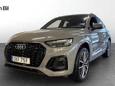 Grå Begagnad 2021 Audi Q5 Sportback S-Line SUV | 429 900 kr (Bra pris)