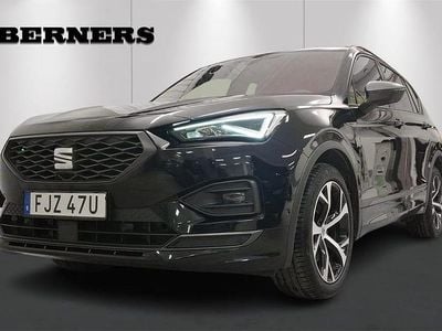 Svart Begagnad 2021 Seat Tarraco FR SUV | 349 900 kr (Lite dyr)