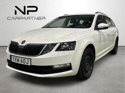 Begagnad Skoda Octavia G-TEC 131 HK (96 kW) 2019 Vit Kombi