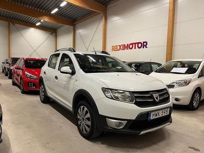 Begagnad Dacia Sandero Stepway 90 HK (66 kW) 2015 Vit Halvkombi