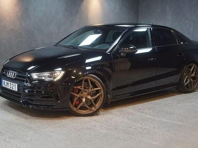 Svart Begagnad 2016 Audi S3 S-Line Sedan | 299 900 kr (Marknadspris)