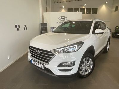 begagnad Hyundai Tucson 1.6 T-GDI 4WD DCT Trend Motorvärmare V-hjul