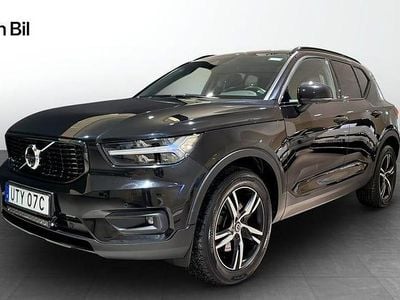 Svart Begagnad 2019 Volvo XC40 R-Design SUV | 329 900 kr (Marknadspris)