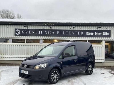 Begagnad VW Caddy 102 HK (75 kW) 2012 Blå Minibuss