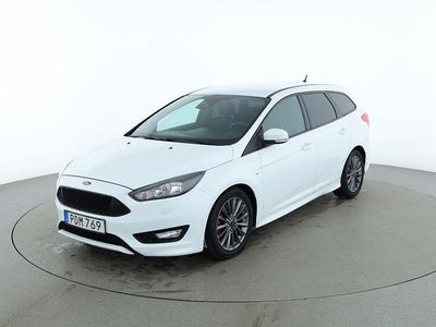 Vit Begagnad 2016 Ford Focus ST-Line Kombi | 95 000 kr (Lite dyr)
