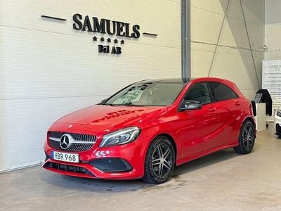 Röd Begagnad 2016 Mercedes A180 AMG Halvkombi | 124 900 kr (Marknadspris)