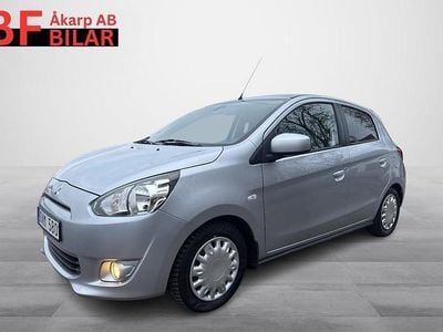 Begagnad Mitsubishi Space Star 80 HK (58 kW) 2013 Silver Halvkombi