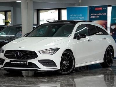 Begagnad Mercedes CLA220 Shooting Brake AMG line 190 HK (139 kW) 2020 Vit Kombi
