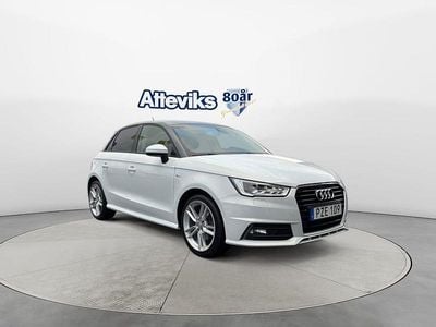 Vit Begagnad 2016 Audi A1 Sportback Sport Halvkombi | 154 900 kr (Marknadspris)