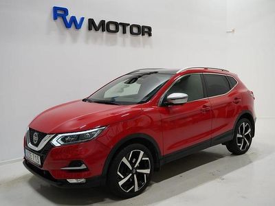 Röd Begagnad 2018 Nissan Qashqai 360º SUV | 189 900 kr (Marknadspris)