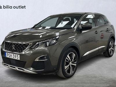 Begagnad Peugeot 3008 Allure 131 HK (96 kW) 2017 Grå SUV